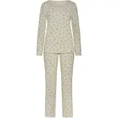 s.Oliver Pijama creme / cáqui / rosa pastel / preto