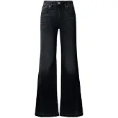 Pepe Jeans para mulher. PL2051126 Jeans Belle Flare preto (28/30), Casual, Algodão, Denim