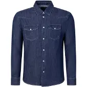 Karl Lagerfeld Camisa azul escuro