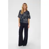 Saint tropez Blusa 'StephanieSZ' azul noturno / branco natural