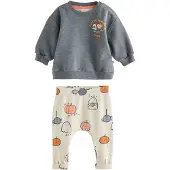Next Conjuntos cinzento / laranja / vermelho / branco