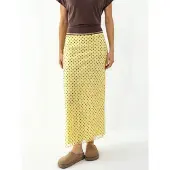 Hiccups for Kids Saia castanho claro / amarelo