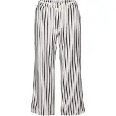 s.Oliver Calças de pijama bege / navy / branco natural