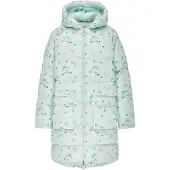 Mymo Sobretudo de inverno aqua / mistura de cores