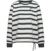 Cecil Sweatshirt oliveira / branco