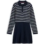 Tommy Hilfiger Vestido Curto De Manga Comprida Kg0kg09611