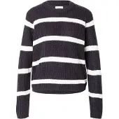 JJ REBEL Pullover 'JREBWJULIA' preto / branco