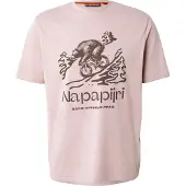 Napapijri Camisa chocolate / rosé