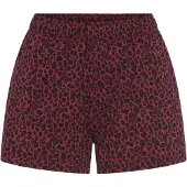 s.Oliver Calças de pijama bordeaux / preto