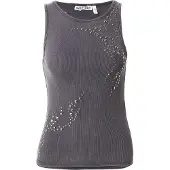 Weekday Top 'Bobby' grafite