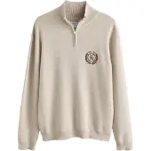 Next Pullover ecru / chocolate
