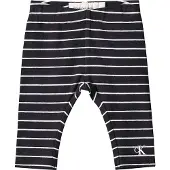 Calvin Klein Jeans Leggings preto / branco