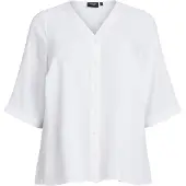 Zizzi Blusa 'FLKIKKA' offwhite