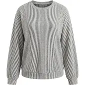 Faina Pullover cinzento / branco