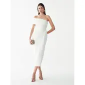 BWLDR Vestido de cocktail 'LILA' branco