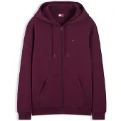 Tommy Hilfiger Casaco em moletão berinjela