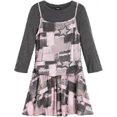 Desigual Vestido cinzento / cor-de-rosa