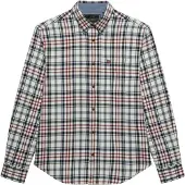 Superdry para homem. M4011197A Camisa Lumberjack branco (XXL), Casual, Algodão, Manga comprida