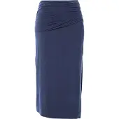 IRO Saia azul escuro