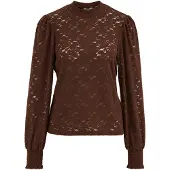 We fashion Blusa castanho