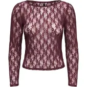 ONLY Camisa chocolate