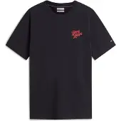 Tommy Hilfiger Camisa 'IC' azul pastel / vermelho / preto