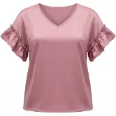 Usha Blusa rosa escurecido