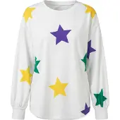 MyMo Pop Sweatshirt mistura de cores / branco