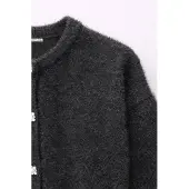 MixRay Casaco de malha 'Strickjacken' preto