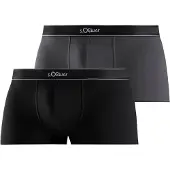 s.Oliver Boxers cinzento / preto / branco