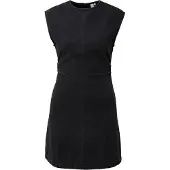 QS Vestido preto denim