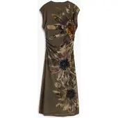 Desigual Vestido castanho / cor-de-rosa
