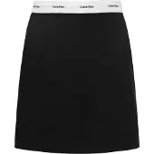 Calvin Klein Jeans Saia 'Ponte' preto / branco