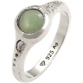 Haze&Glory Anel verde / prata