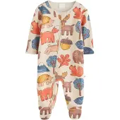 Next Pijama creme / safira / castanho / lagosta