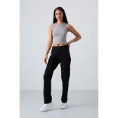 Tommy Life Calças de desporto 'Jogginghose' preto