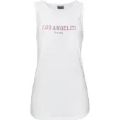 Venice beach Top cor-de-rosa / branco