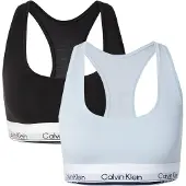 Calvin Klein Underwear Soutien azul claro / preto / branco