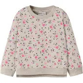 Name it Sweatshirt 'NMFNisala' chocolate / greige / lilás / rosa claro