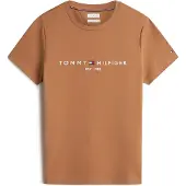 Tommy Hilfiger Camisa caramelo / branco