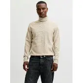 Jack & Jones Pullover 'JJEBasic' creme
