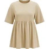 Imily Bela Blusa cáqui