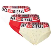 Diesel Cueca amarelo pastel / vermelho / branco