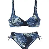 LASCANA Biquíni azul / marinho / menta