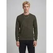 JJ REBEL Pullover 'JREBNEO' verde escuro