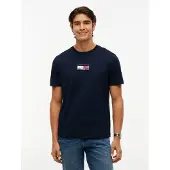 Tommy Hilfiger Camisa 'BRAND LOVE' marinho / vermelho / branco