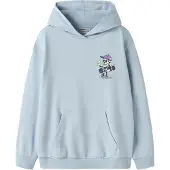 Name it Sweatshirt 'NKMLASSE' navy / azul claro / roxo claro / branco