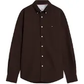 Tommy Hilfiger Camisa 'HERITAGE' chocolate