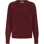 Cream Pullover 'CRJunah' bordeaux