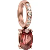Purelei Atrelado 'Januar Granat' ouro rosa